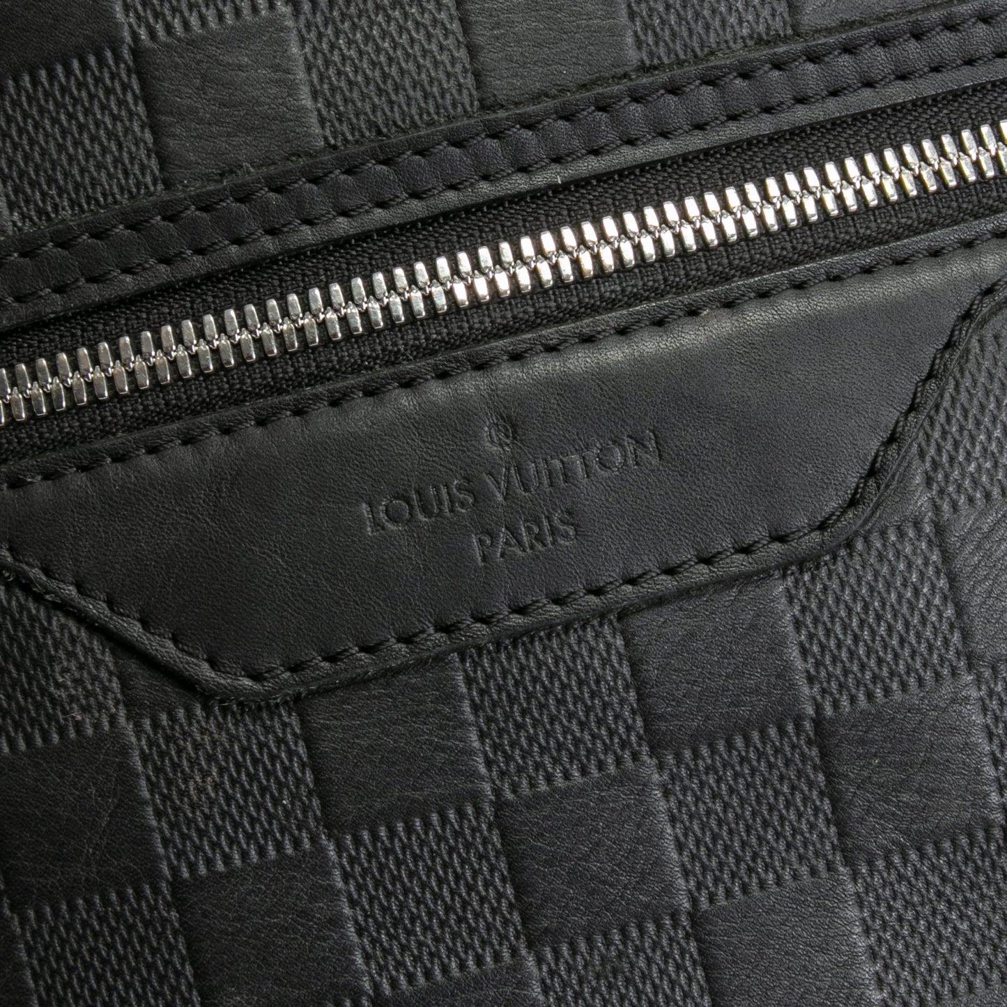 LOUIS VUITTON Damier Infini Avenue Backpack - Black OUTLET FINAL SALE