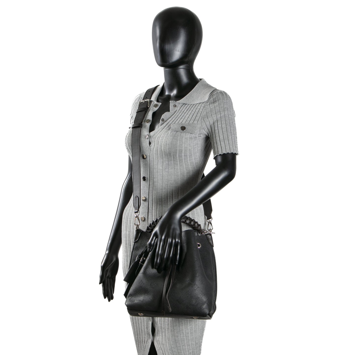 LOUIS VUITTON Mahina Muria Shoulder Bag - Black