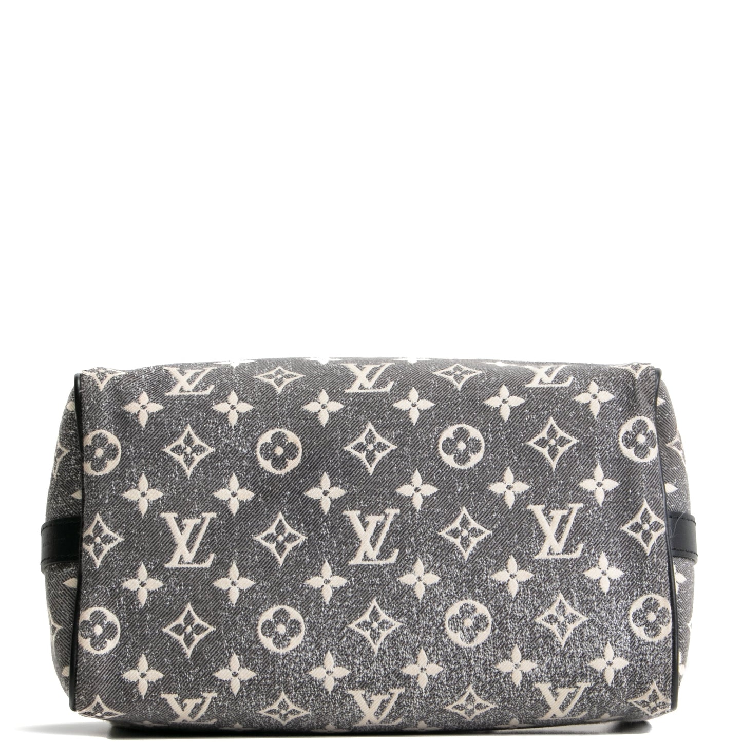 LOUIS VUITTON Monogram Jacquard Denim Speedy Bandouliere 25 - Dark Gray