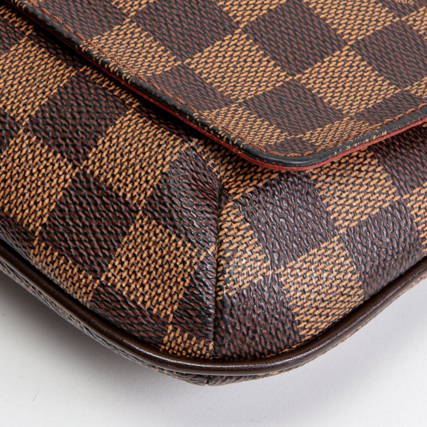 LOUIS VUITTON Musette Tango Damier Ebene - Vintage