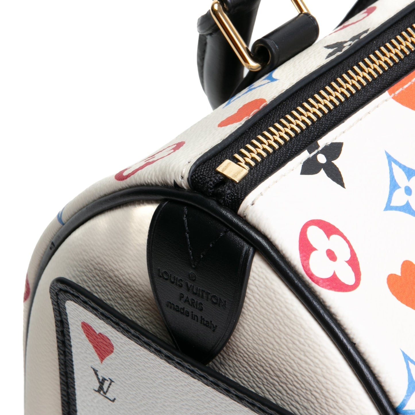 LOUIS VUITTON Limited Edition Monogram Game On Speedy Bandouliere 25