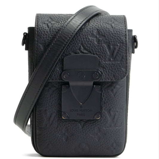 LOUIS VUITTON S-Lock Vertical Wearable Wallet - Black