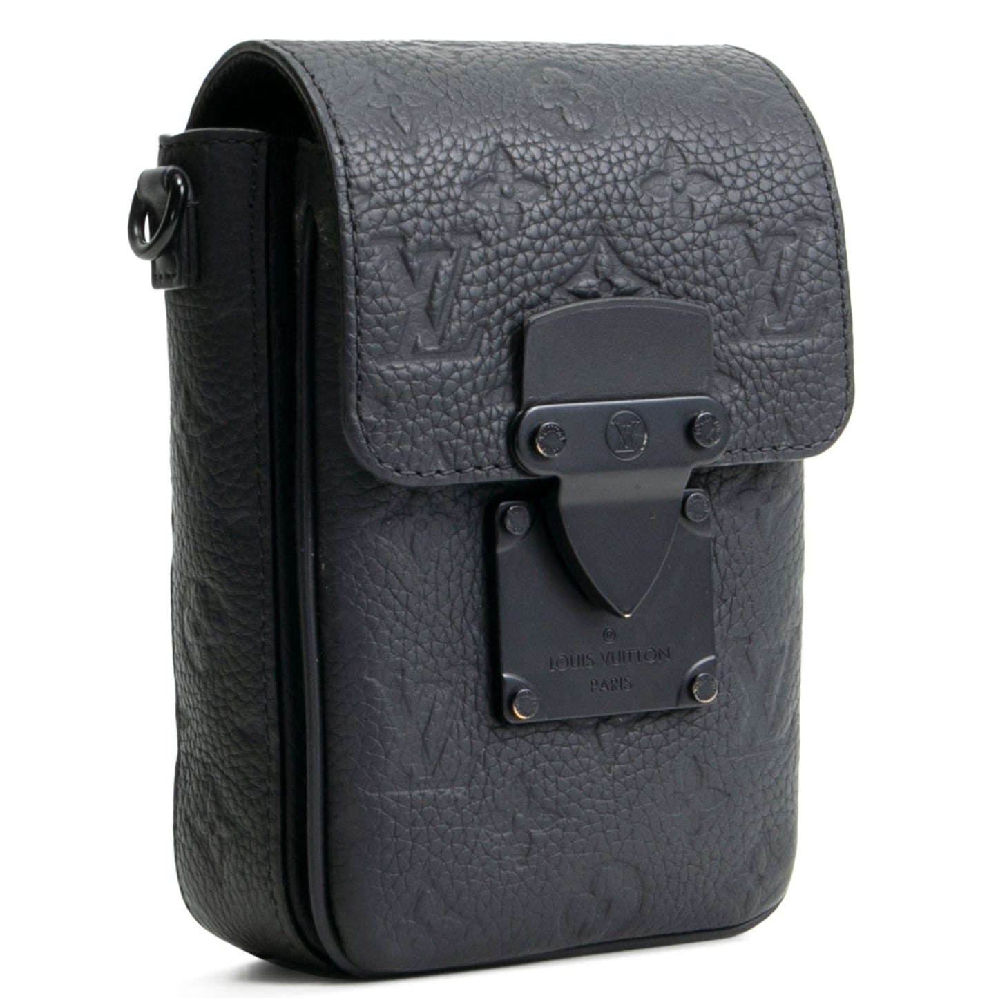 LOUIS VUITTON S-Lock Vertical Wearable Wallet - Black