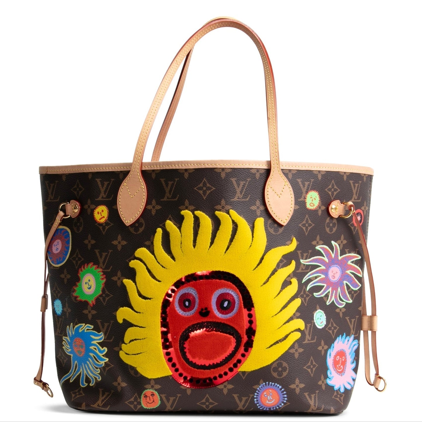 LOUIS VUITTON x Yayoi Kusama Limited Edition 'My Eternal Soul' Neverfull MM