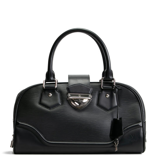 LOUIS VUITTON Epi Montaigne GM - Black