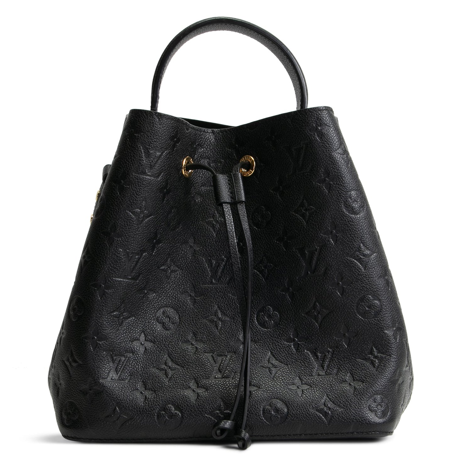 LOUIS VUITTON Monogram Empreinte NeoNoe MM - Black