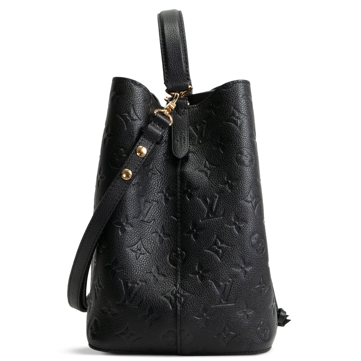 LOUIS VUITTON Monogram Empreinte NeoNoe MM - Black