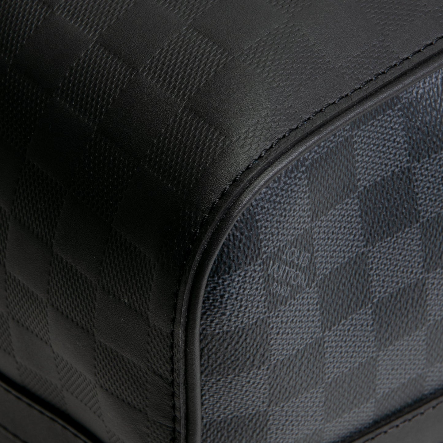 LOUIS VUITTON Limited Edition Infini/Damier Graphite Keepall Bandouliere 50