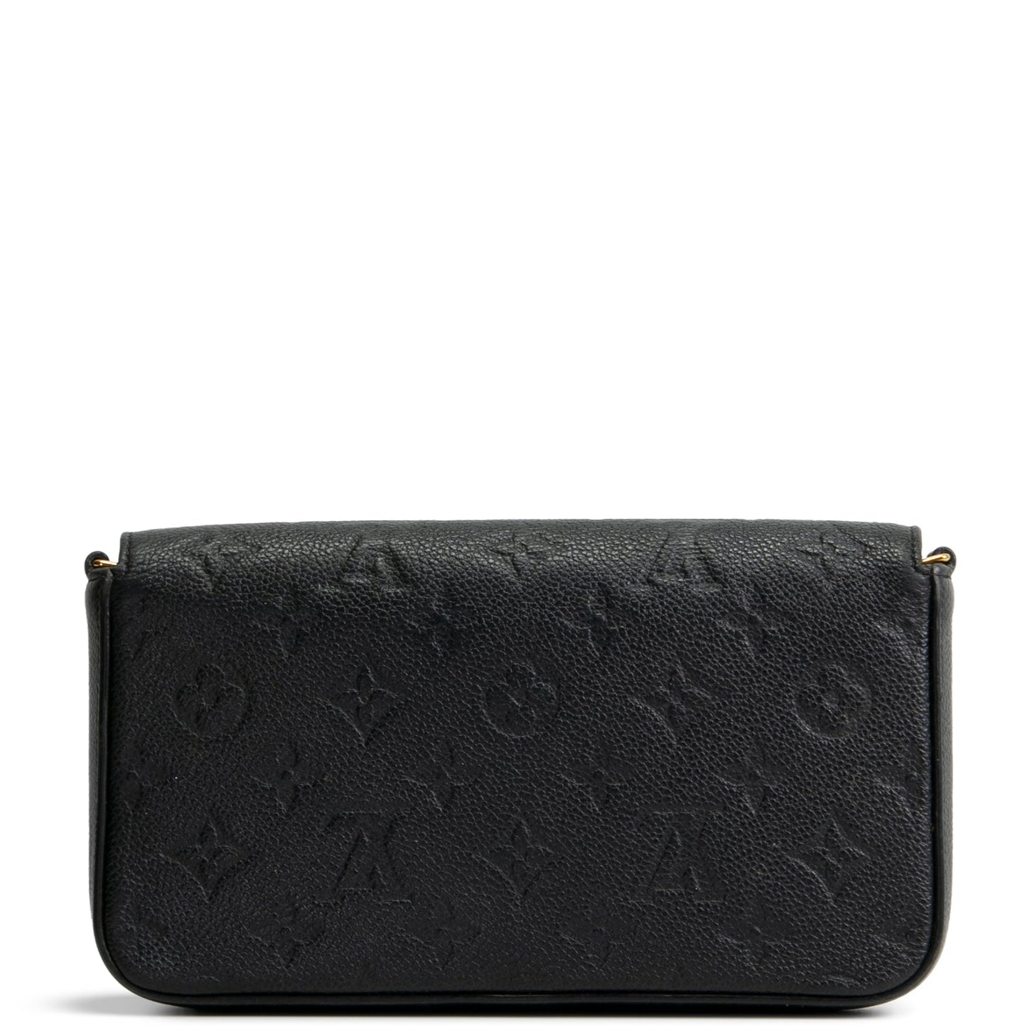 LOUIS VUITTON Monogram Empreinte Felicie Pochette - Black OUTLET FINAL SALE