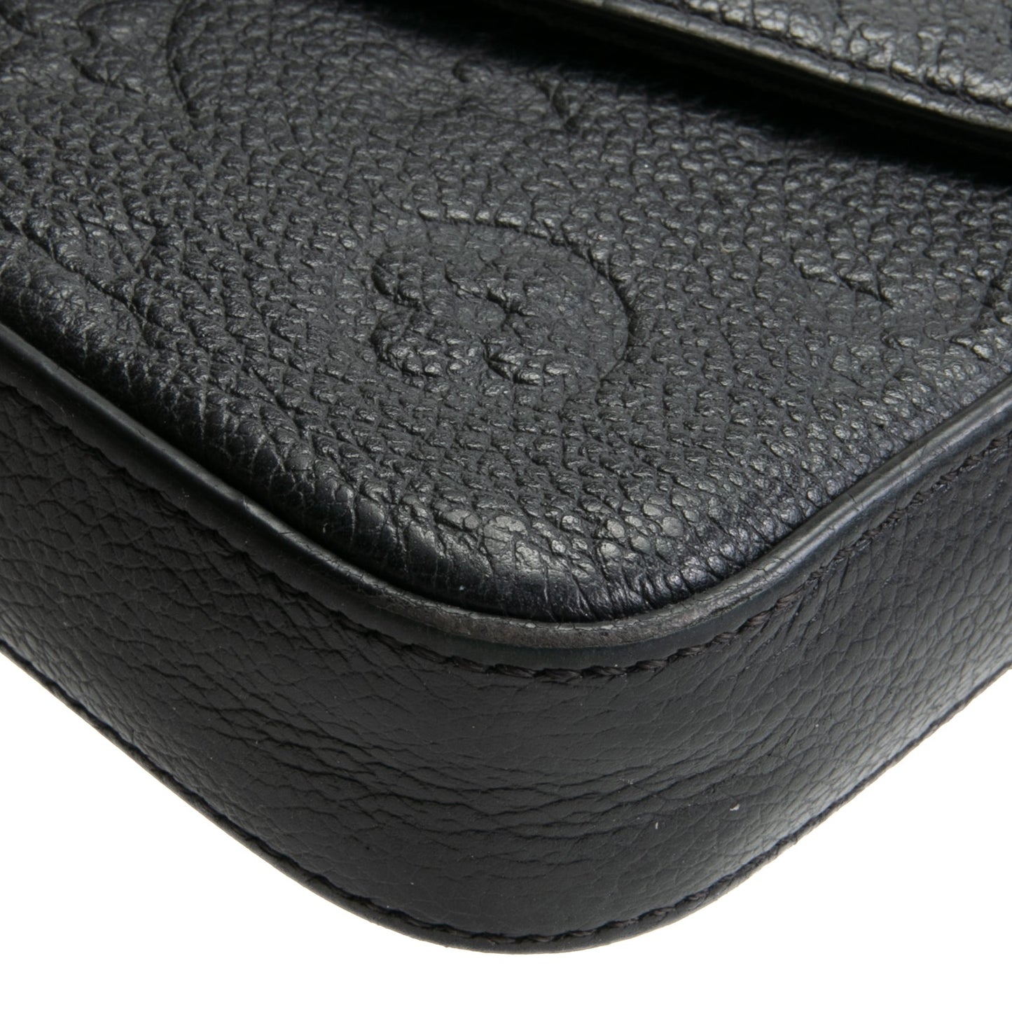 LOUIS VUITTON Monogram Empreinte Felicie Pochette - Black OUTLET FINAL SALE