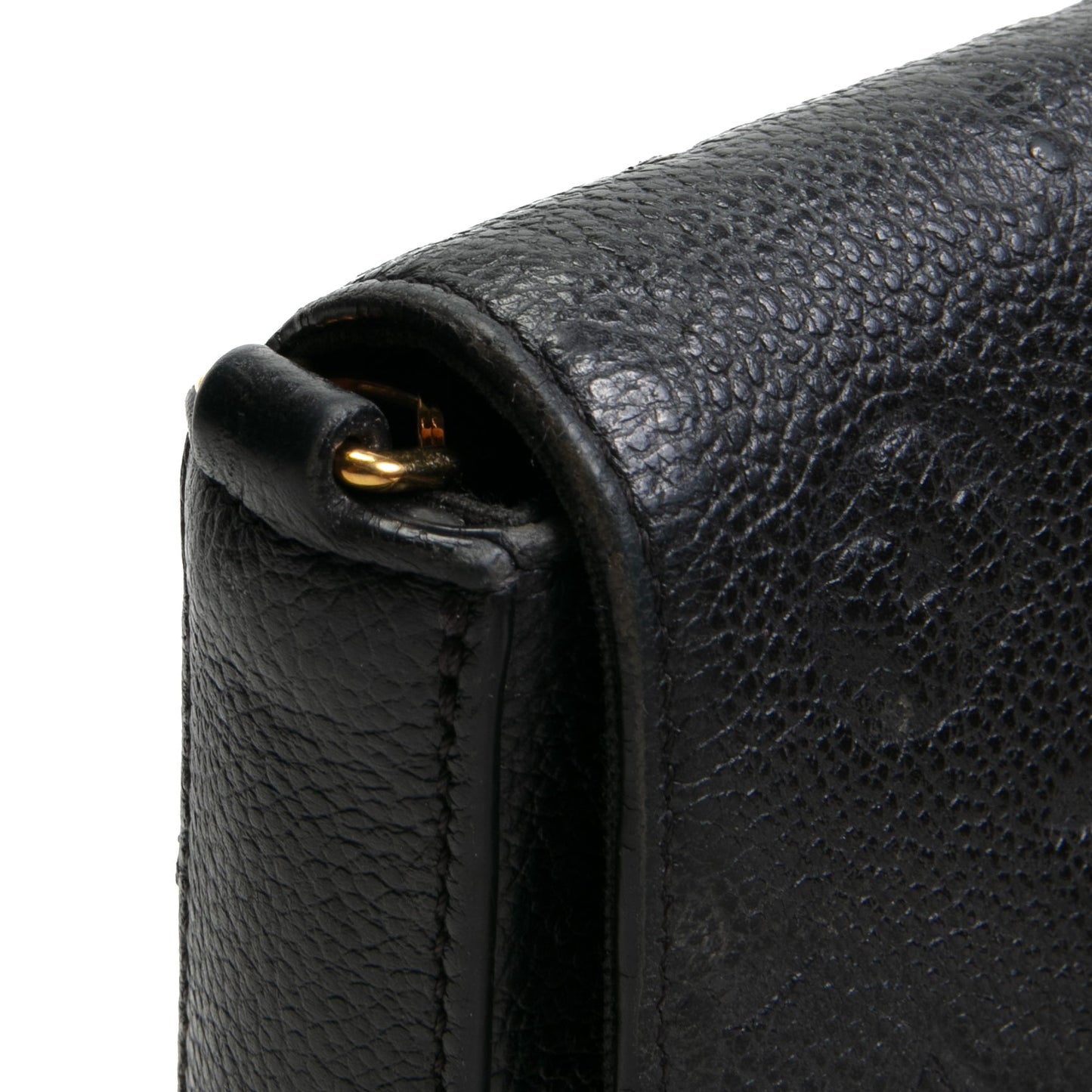 LOUIS VUITTON Monogram Empreinte Felicie Pochette - Black OUTLET FINAL SALE