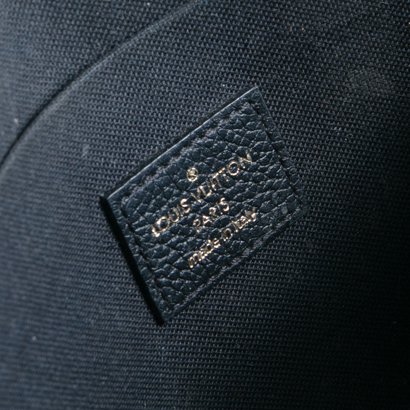 LOUIS VUITTON Monogram Empreinte Felicie Pochette - Black OUTLET FINAL SALE