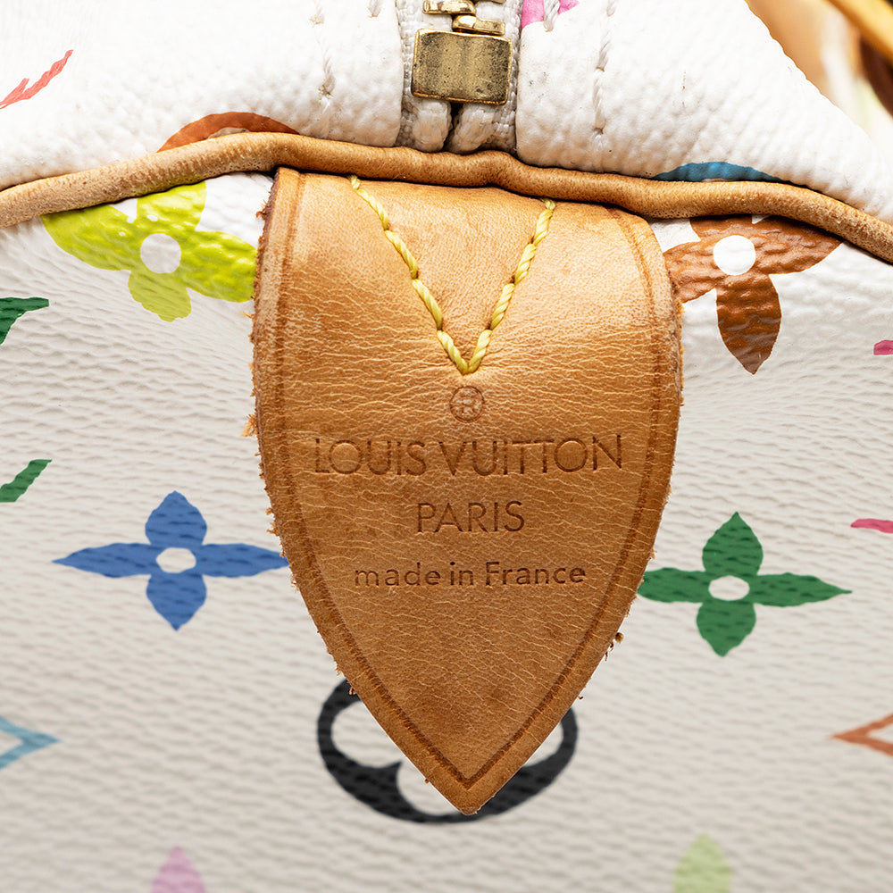 Louis Vuitton Monogram Multicolor Speedy 30 Satchel