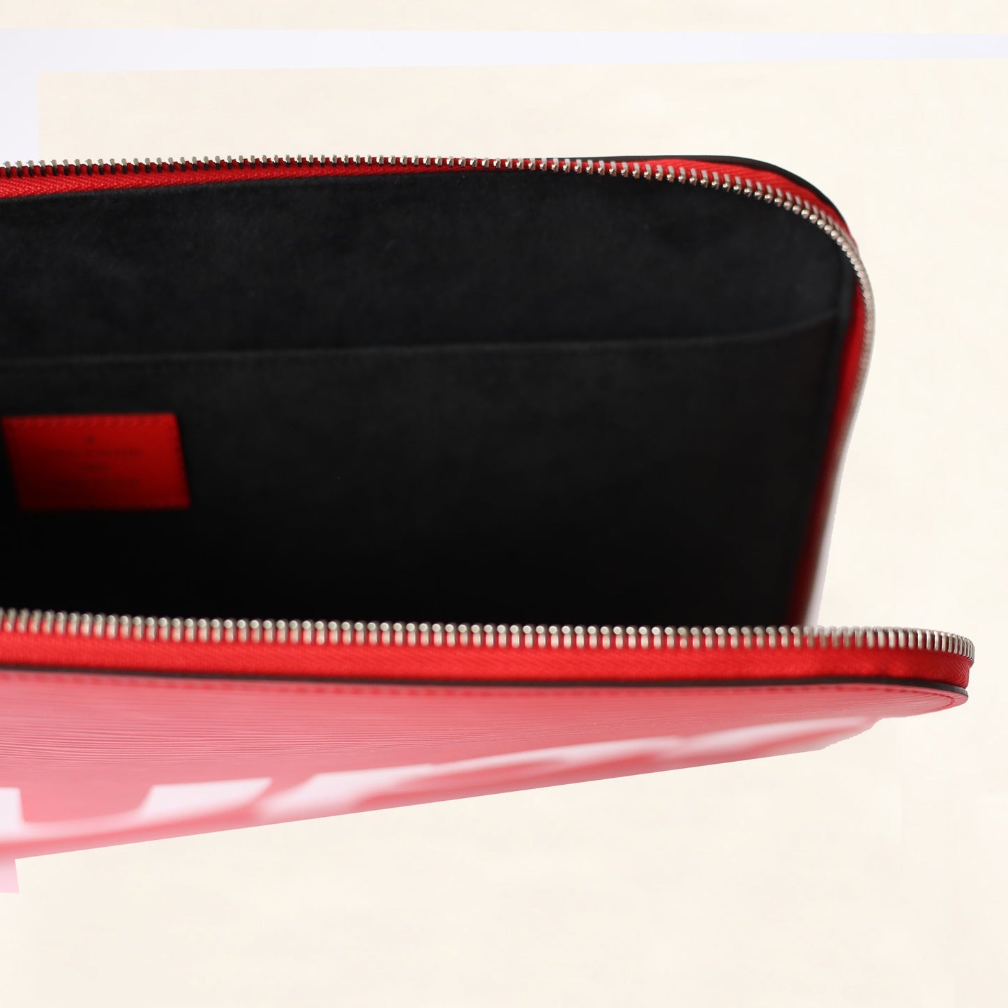 Louis Vuitton Supreme Red Epi Pochette Jour GM