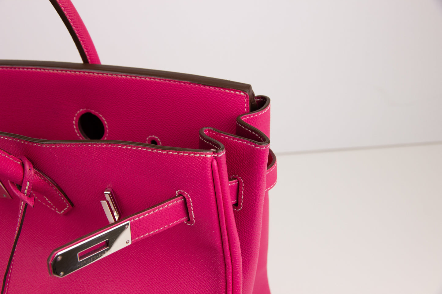 Hermes Birkin 35 Epsom Rose Tyrien