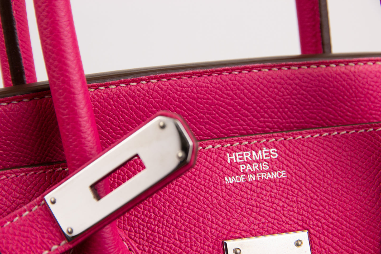Hermes Birkin 35 Epsom Rose Tyrien
