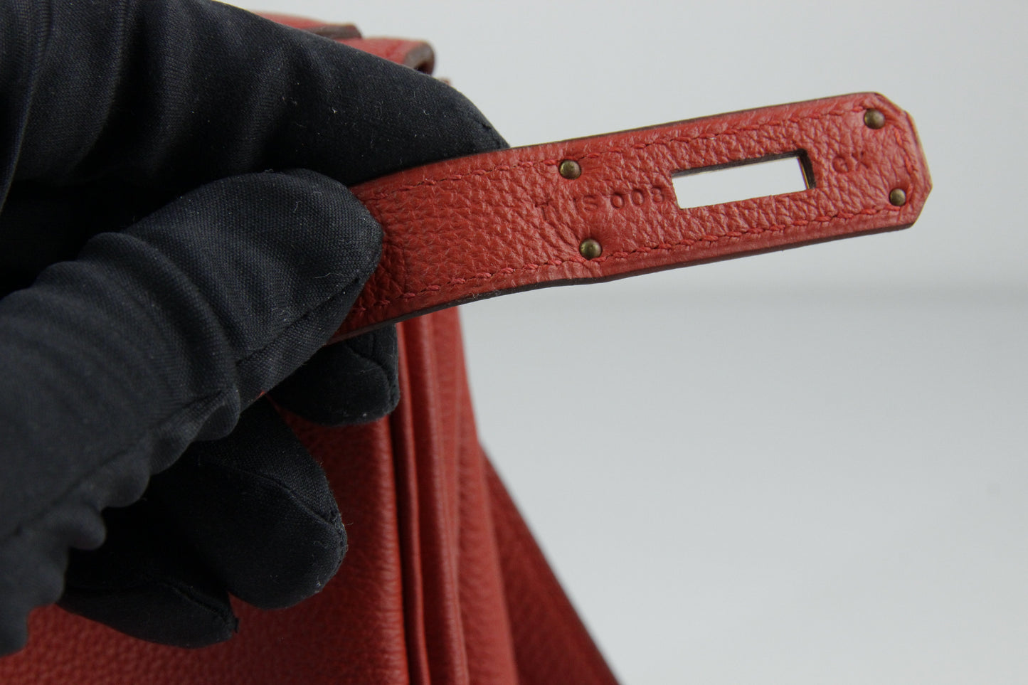Hermes Kelly 28 Rouge Casaque Togo with Gold Hardware
