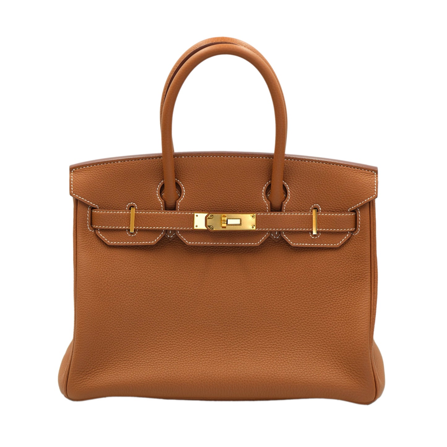 Hermes Birkin 30 Gold Togo With Gold Hardware