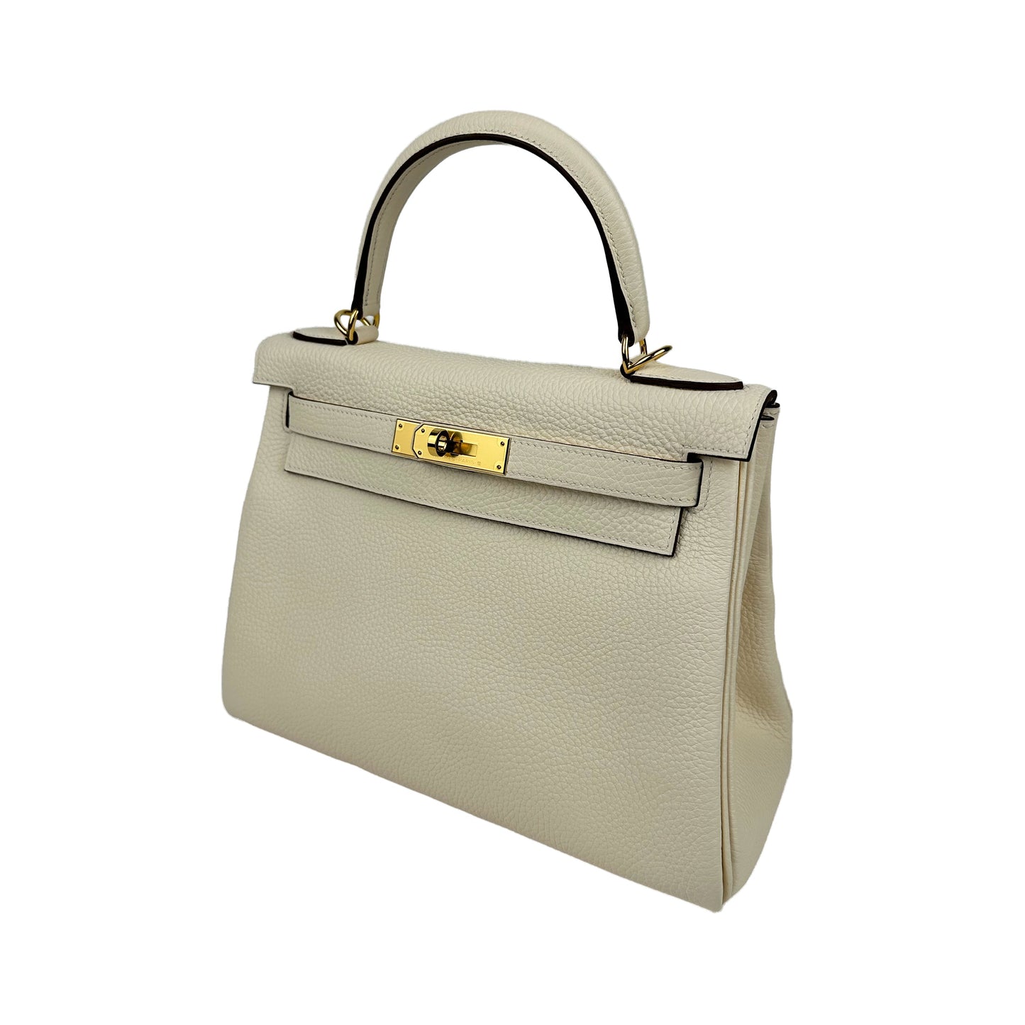 Hermes Kelly 28 Nata Togo Retourne Gold Hardware