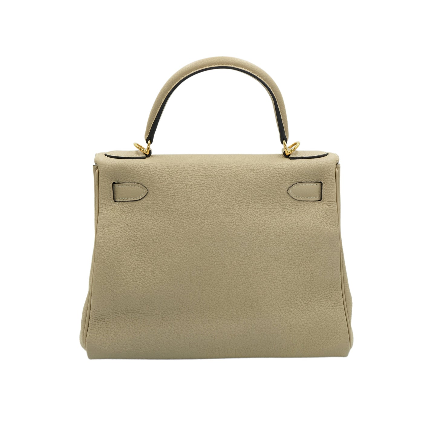 Hermes Kelly 28 Retourne Trench Togo with Gold Hardware