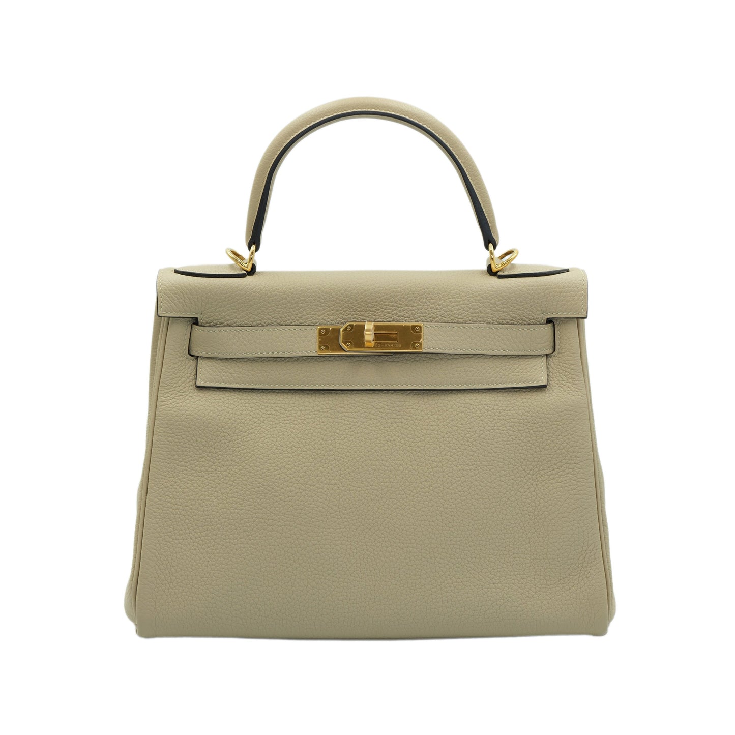 Hermes Kelly 28 Retourne Trench Togo with Gold Hardware