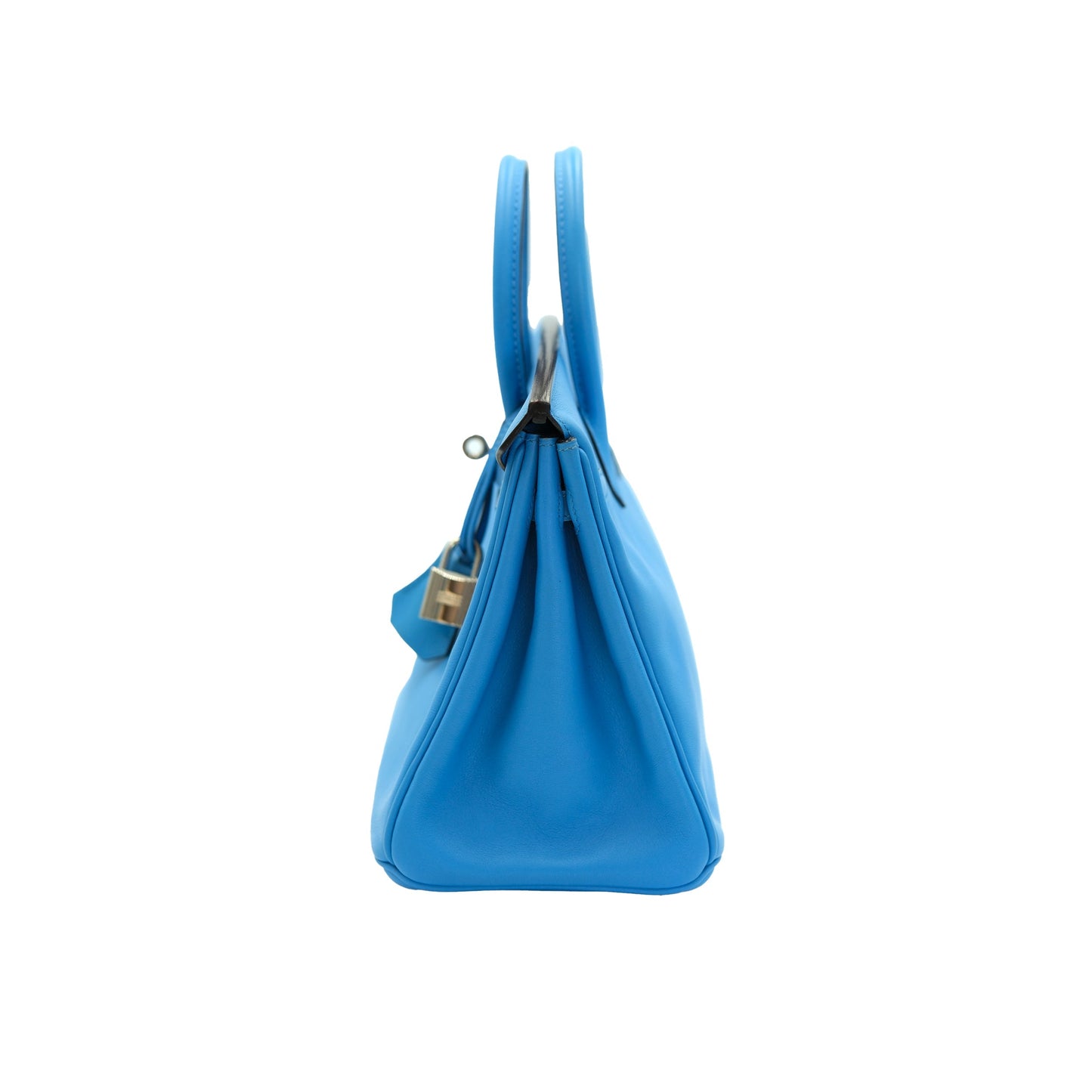 Hermes Birkin 25 Bleu Du Nord Swift with Palladium Hardware