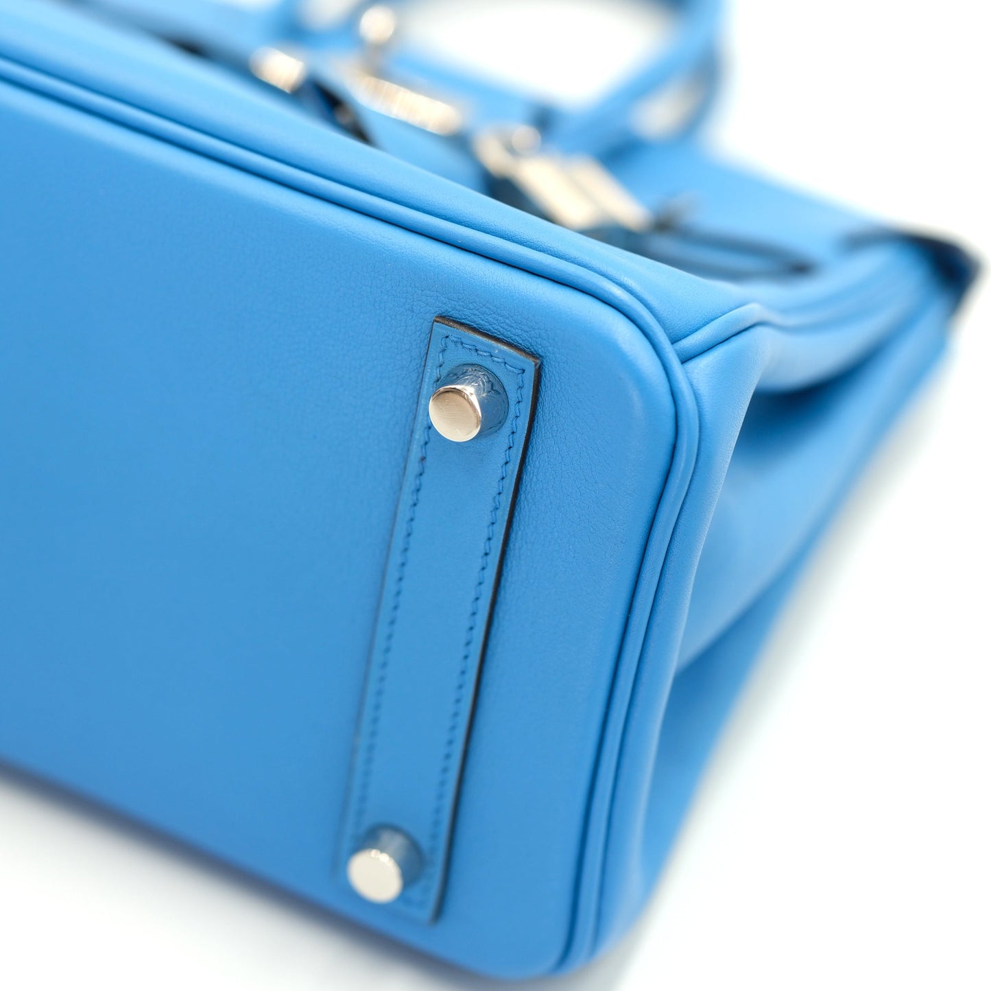 Hermes Birkin 25 Bleu Du Nord Swift with Palladium Hardware