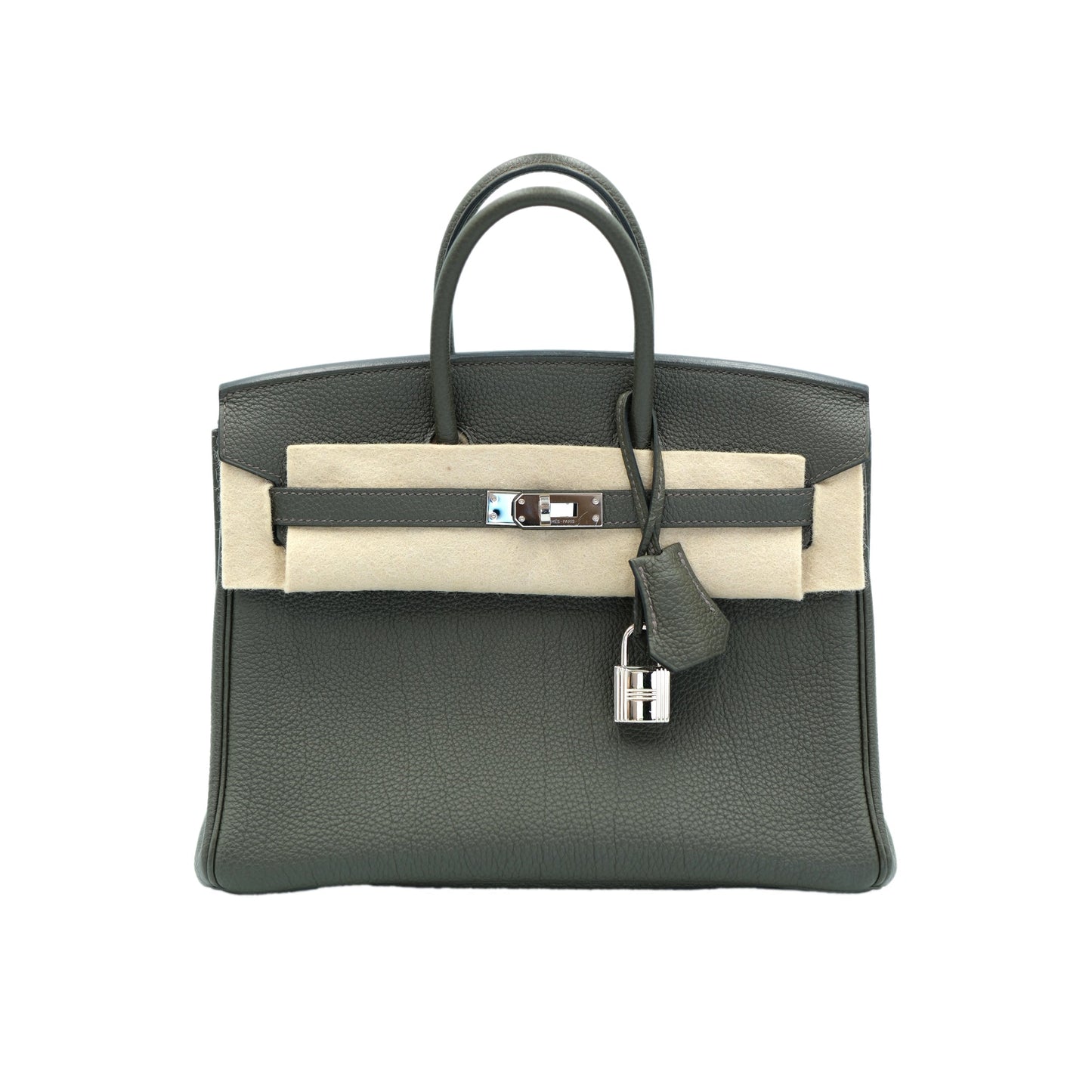 Hermes Birkin 25 Vert De Gris Togo with Palladium Hardware