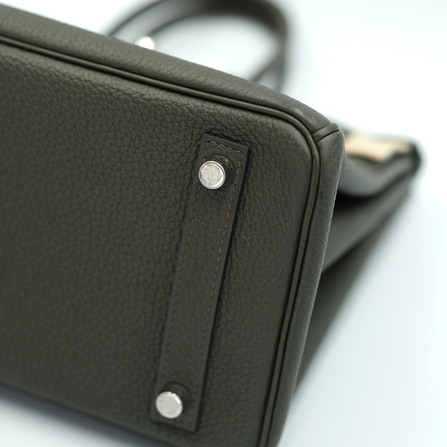 Hermes Birkin 25 Vert De Gris Togo with Palladium Hardware