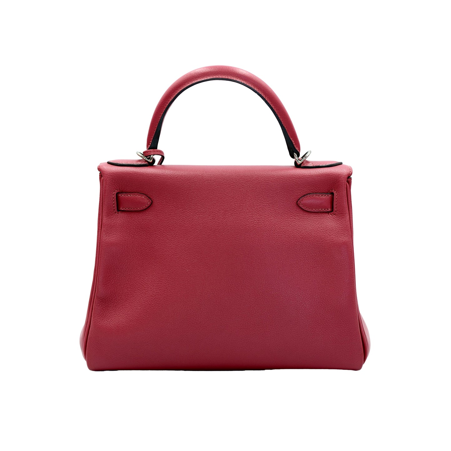 Hermes Kelly 28 Retourne Rubis Evergrain with Palladium Hardware