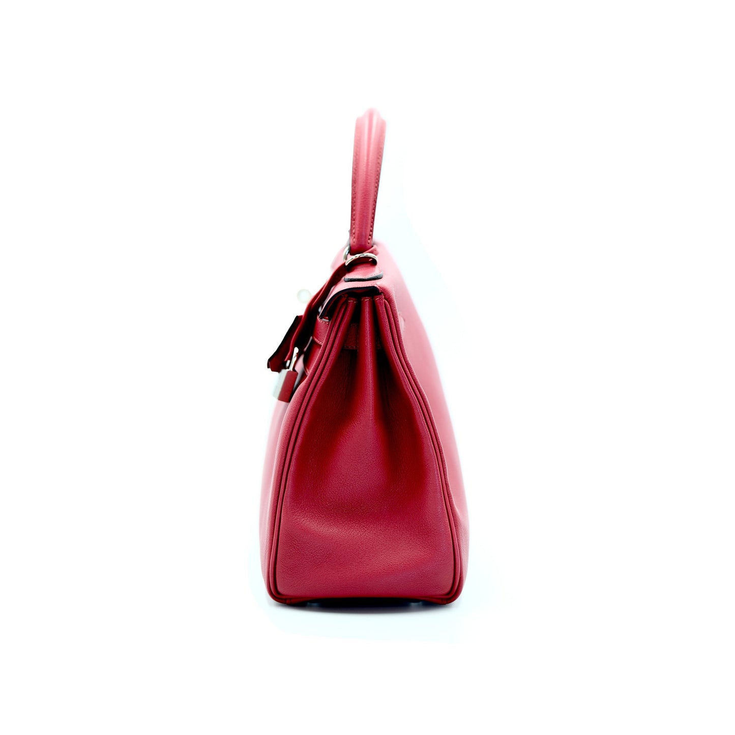 Hermes Kelly 28 Retourne Rubis Evergrain with Palladium Hardware