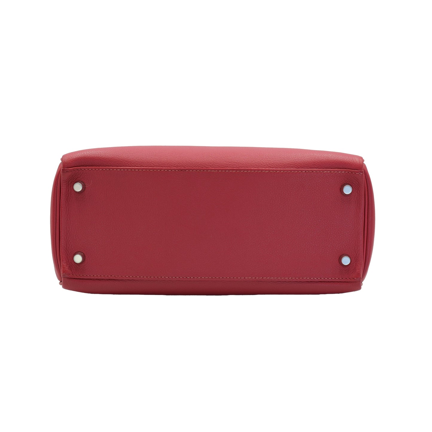 Hermes Kelly 28 Retourne Rubis Evergrain with Palladium Hardware