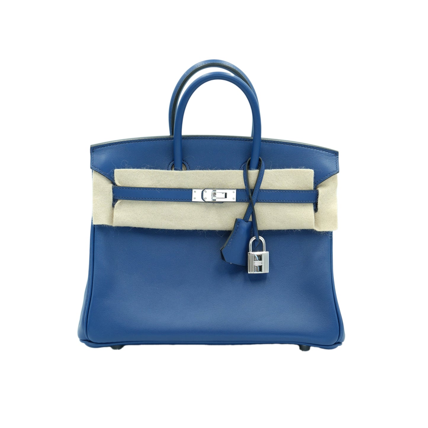 Hermes Birkin 25 Bleu Saphir Swift with Palladium Hardware