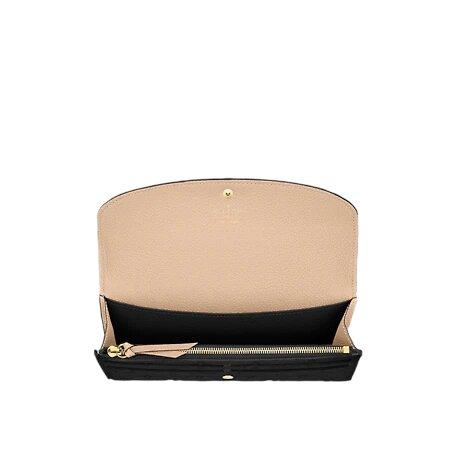 Louis Vuitton EMILIE WALLET Black