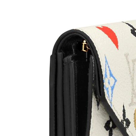 Louis Vuitton Game On Zoe Wallet White